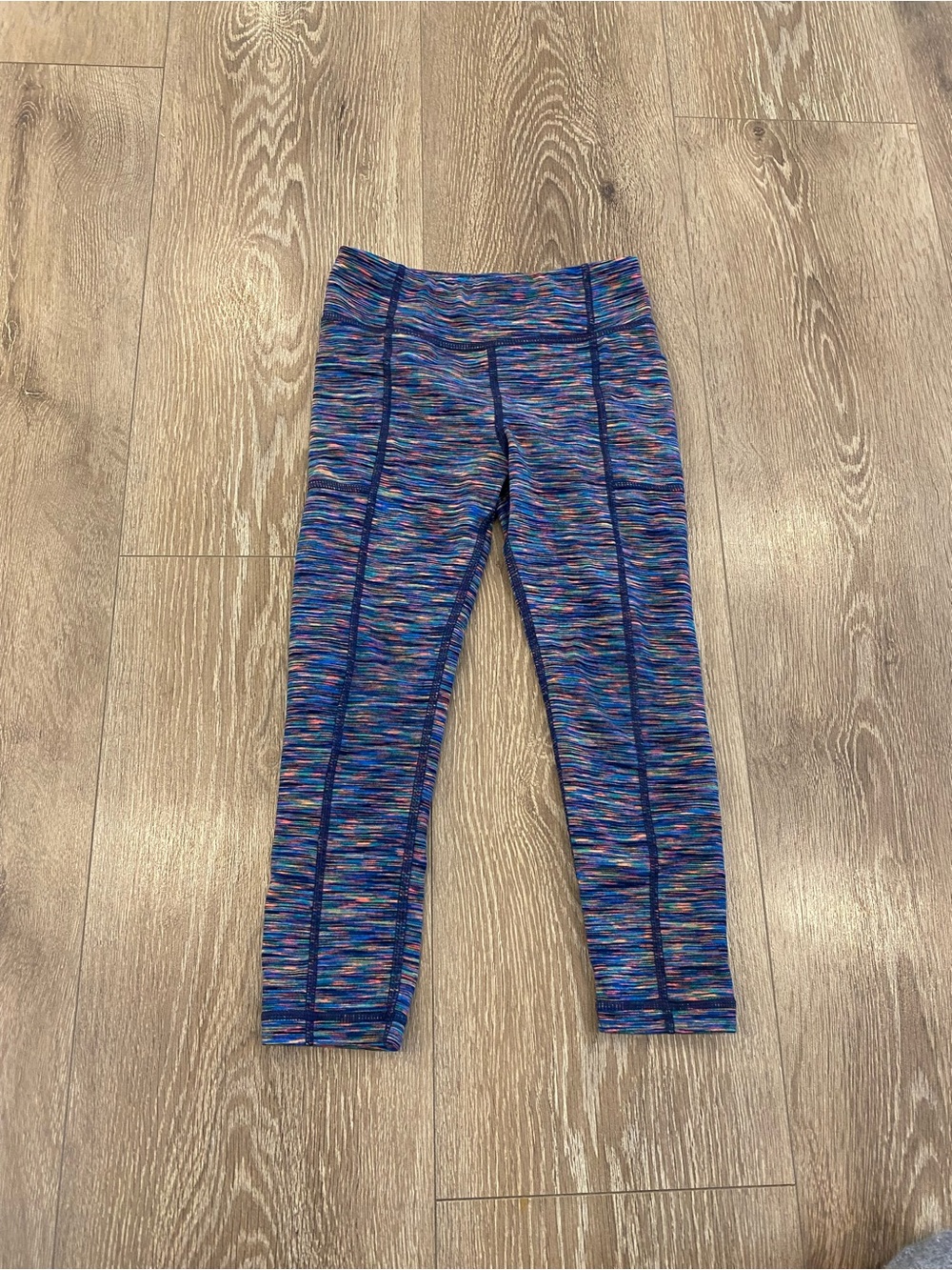 Primary Rainbow Space-Dye Active Leggings